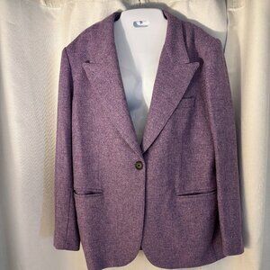 SMYTHE Purple Heather Jacket